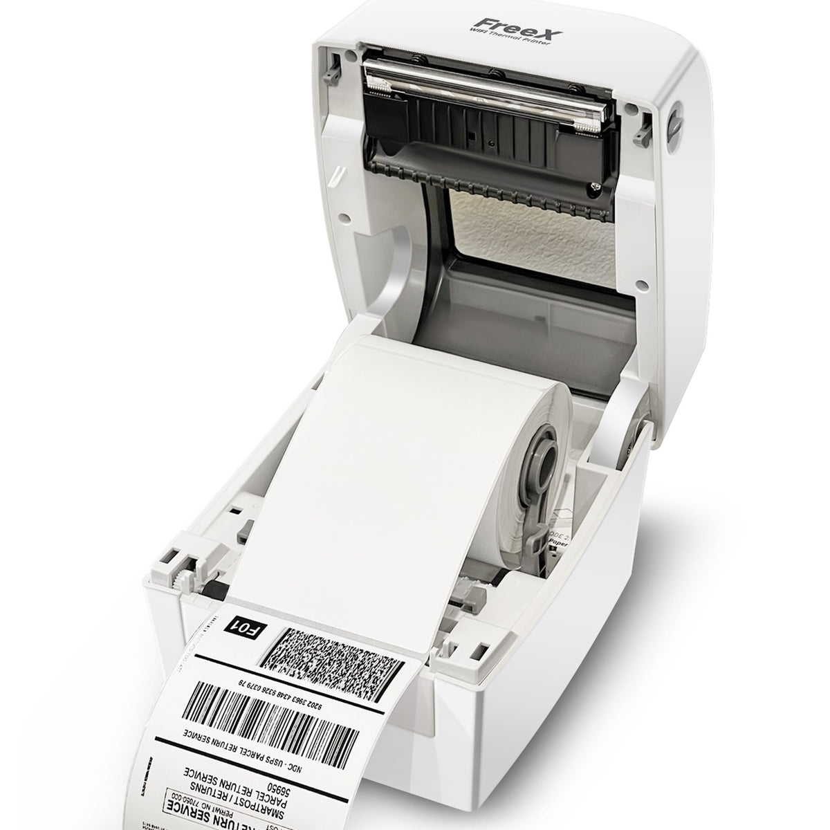 Refurbished] FreeX WiFi SuperRoll Thermal Printer for 4x6 Shipping La