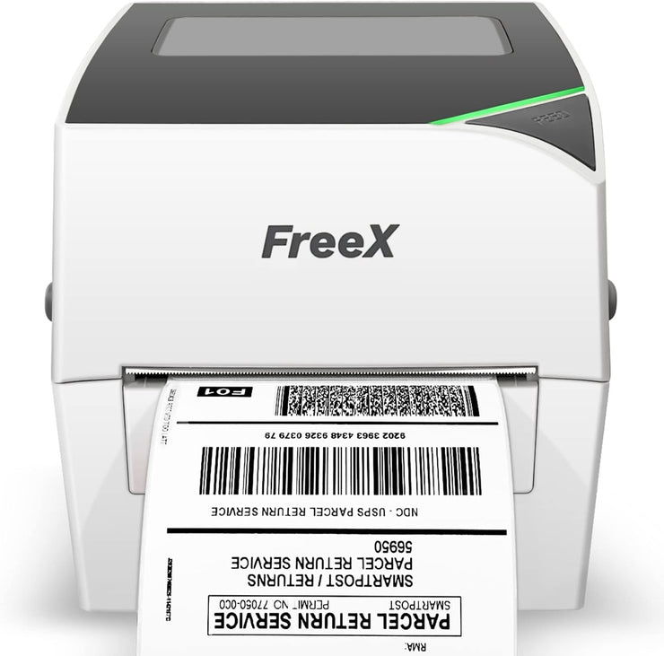 FreeX USB SuperRoll Thermal Printer for 4x6 Shipping Label and More